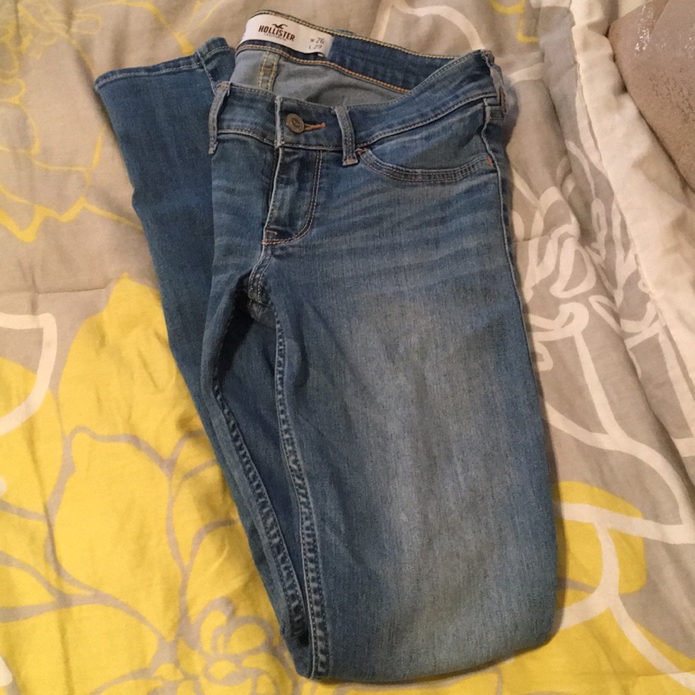 Hollister light blue jeans